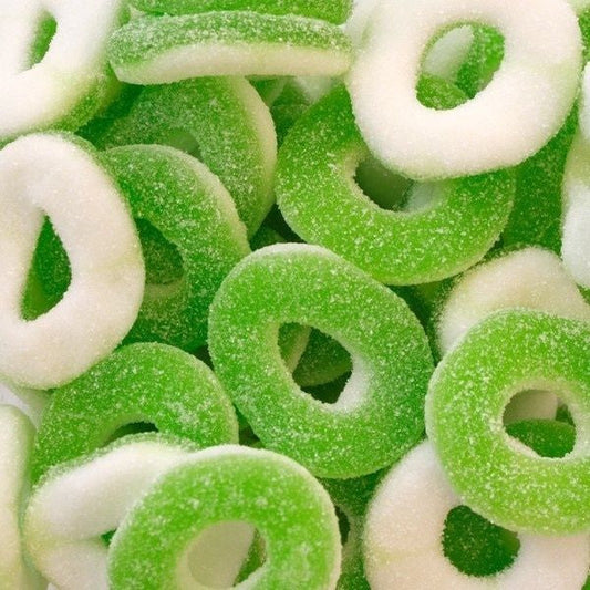 Sour Apple Rings 100g