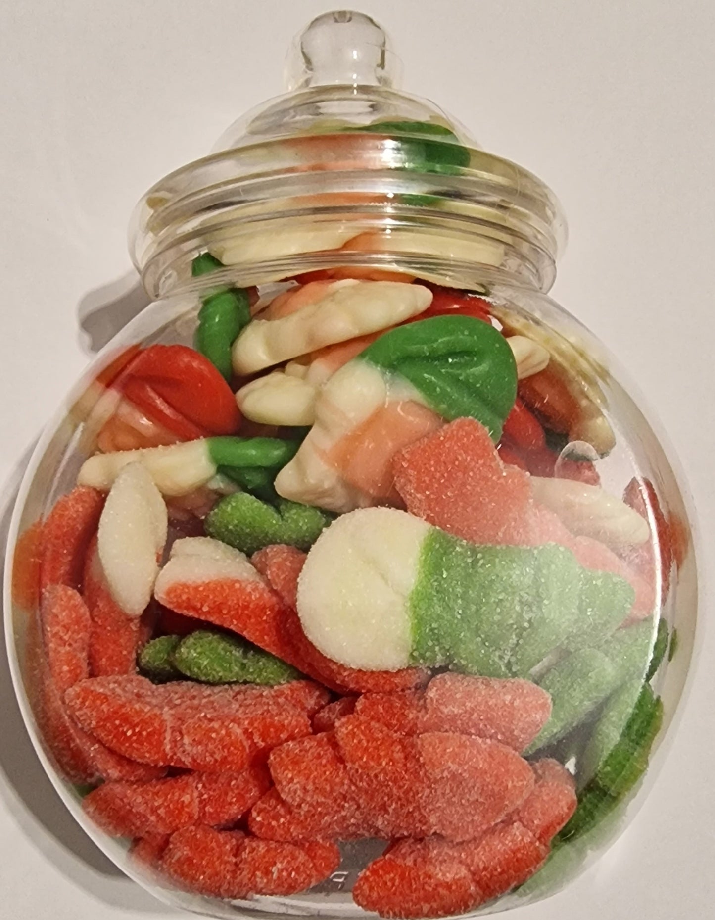 Plastic Small Jar 300g Filled with sweets of your choice